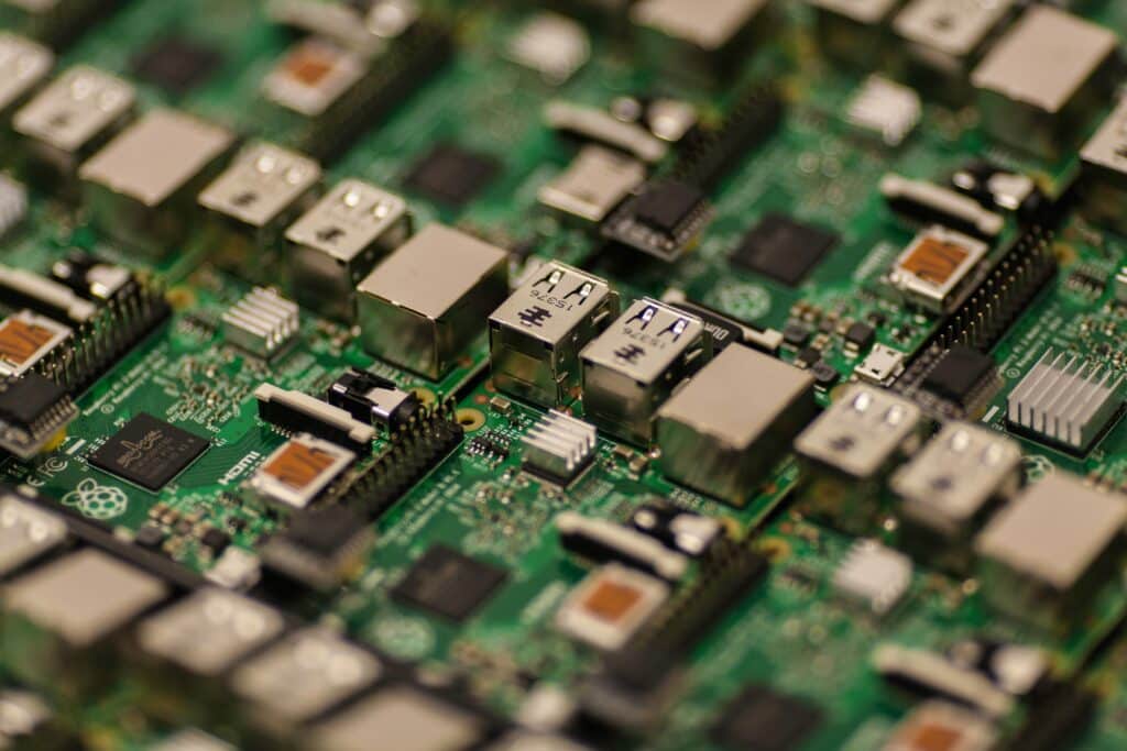 Raspberry Pi circuit board